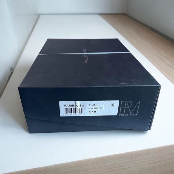 New NIB Pelle Moda Pamina Slingback Platform Sandal - Flame Red 6.5M - Picture 6 of 8